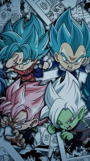 Dragon Ball Z - Saiyan Saiyan Saiyan Saiyan S Wallpaper
