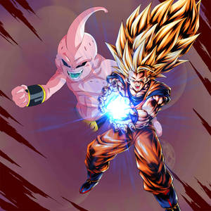 Dragon Ball Z Saiyan Vs Kai Wallpaper