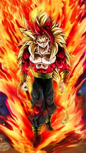 Dragon Ball Z Super Saiyan Flaming Goku Wallpaper