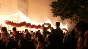 Dragon Dance Festival Celebration Wallpaper