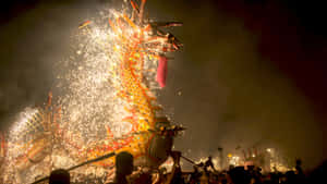 Dragon Dance Festival Celebration Wallpaper