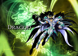 Dragon Shiryu In Battle Stance Wallpaper
