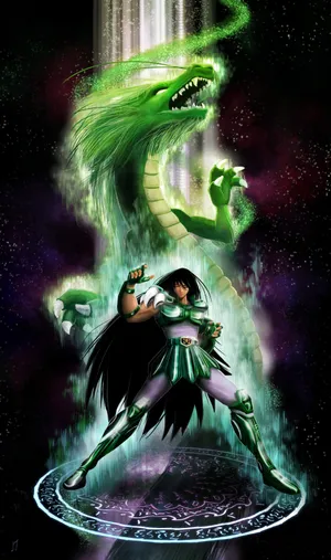 Dragon_ Shiryu_ Power_ Awakening Wallpaper