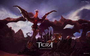 Dragons Of Tera Online Fantasy Game Wallpaper