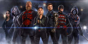 Dramatic Skyscape With Thunderbolts Wallpaper