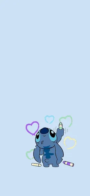 Drawing Stitch Aesthetic Wallpaper