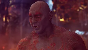 Drax The Destroyer - Protecting Our Galaxy Wallpaper