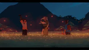 Dream Smp Friends Night Anime Wallpaper