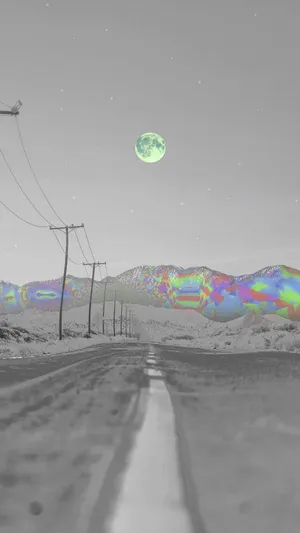 Dreamcore Mountains Wallpaper