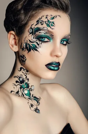 Dreamy Fantasy Makeup Look Wallpaper