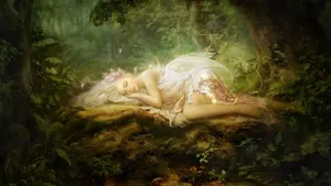 Dreamy Grunge Fairycore Scene Wallpaper