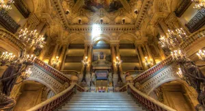 Dreamy View Of Paris Opera House Wallpaper