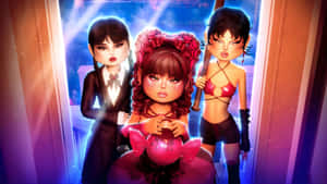 Dress To Impress Characters Wallpaper