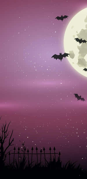 Dress Up In Purple This Halloween Wallpaper