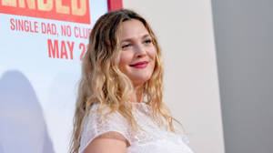 Drew Barrymore For Blended Wallpaper