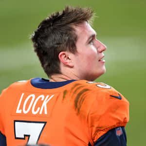 Drew Lock Denver Broncos Quarterback Wallpaper