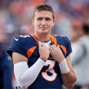 Drew Lock Denver Broncos Quarterback Wallpaper
