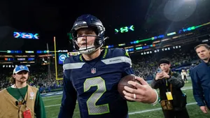 Drew Lock Seahawks Quarterback Game Night Wallpaper