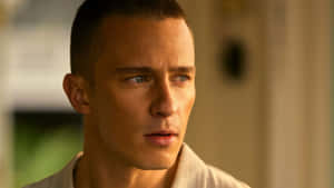 Drew Starkey Close Up Wallpaper