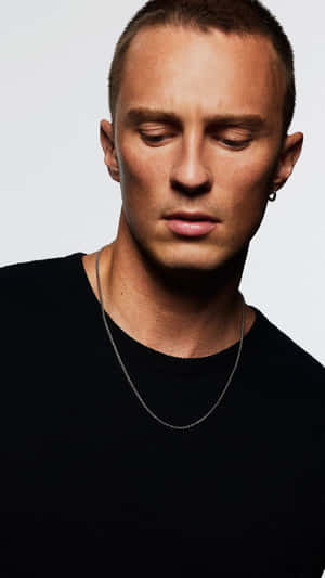 Drew Starkey Portrait Closeup Wallpaper