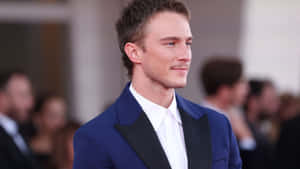 Drew Starkey Red Carpet Look Wallpaper