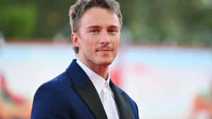 Drew Starkey Red Carpet Look Wallpaper