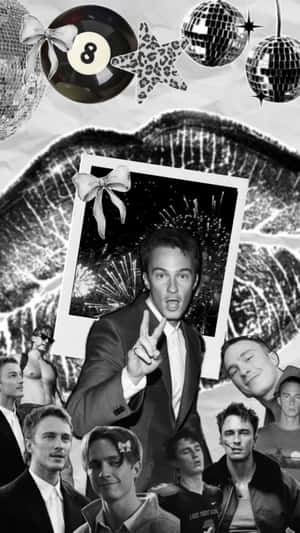 Drew Starkey Style Collage Wallpaper