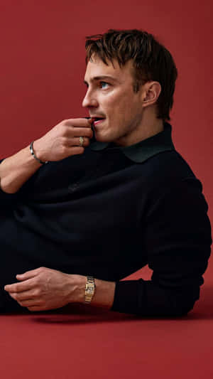 Drew Starkey Stylish Portrait Wallpaper