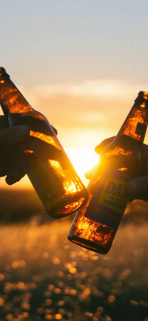 Drink In Golden Sunlight Wallpaper