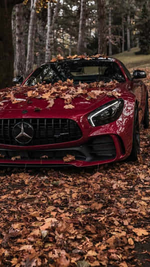 Drive In Style With A Mercedes Benz Iphone Wallpaper