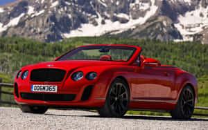 Drive With Confidence In Your Luxury Bentley Sport. Wallpaper