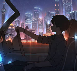 Driving 4k Lo Fi Wallpaper