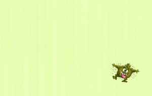 Droll Look Cartoon Wallpaper