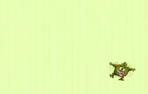 Droll Look Cartoon Wallpaper