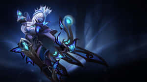 Drow Ranger: Stealthy And Powerful Hunter In The Shadows Wallpaper