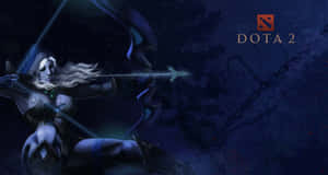 Drow Ranger - The Silent Menace Of The Forest Wallpaper