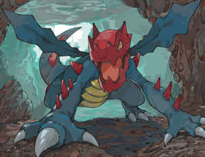 Druddigon Cave Dominance Wallpaper