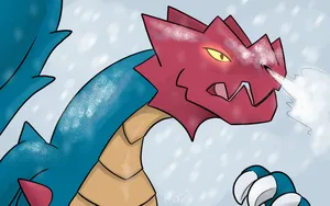 Druddigon Pokemon Artwork Wallpaper