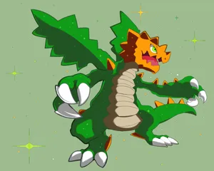 Druddigon Pokemon Artwork Wallpaper