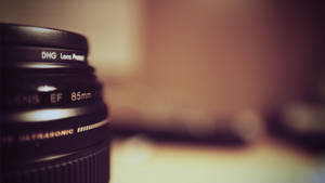 Dslr Camera 85mm Lens Wallpaper