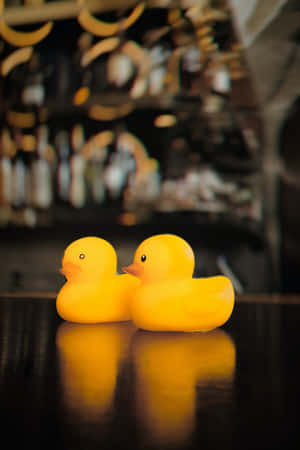 Dual Duckies [wallpaper] Wallpaper