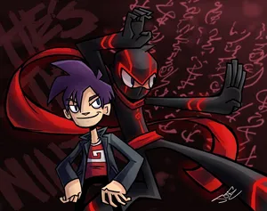 Duality Of Randy Cunningham 9th Grade Ninja Wallpaper