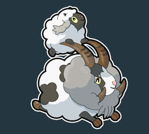 Dubwool Sticker Wallpaper