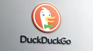 Duck Duck Go Logo Wall Wallpaper