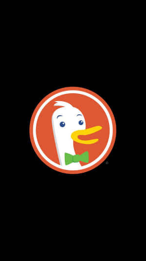 Duck Duck Go Logowith Bowtie Wallpaper