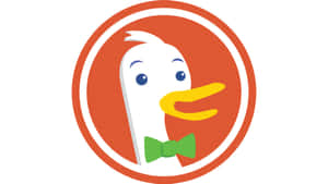 Duck Duck Go Logowith Mascot Wallpaper