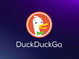 Duck Duck Go Search Engine Logo Wallpaper