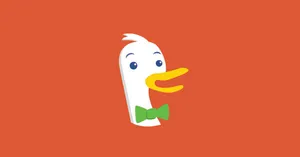 Duck Duck Go Search Engine Mascot Wallpaper