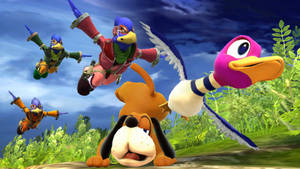 Duck Hunt Duck Chase Wallpaper