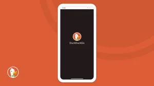 Duckduckgo Search Engine Logo Wallpaper